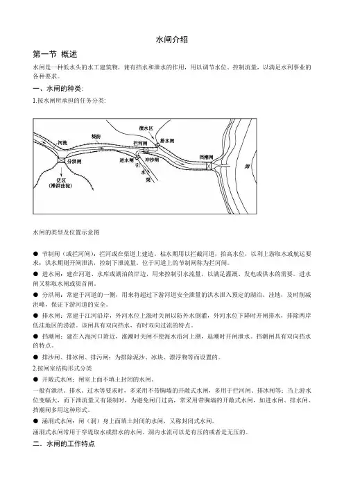 水闸介绍