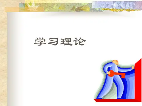 学习理论(教育心理学)