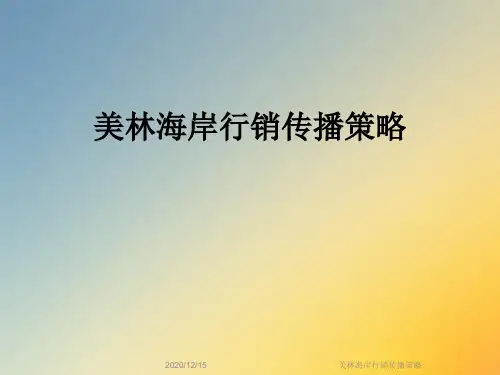 美林海岸行销传播策略
