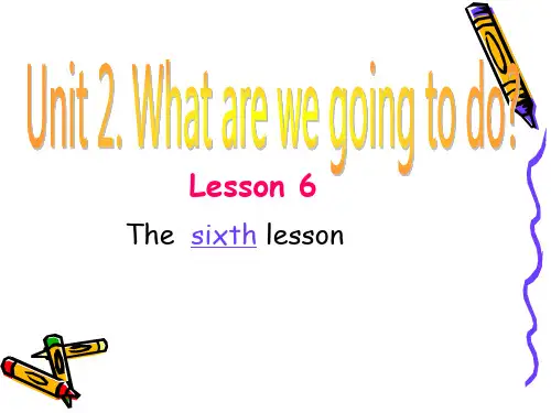lesson6 PPT课件