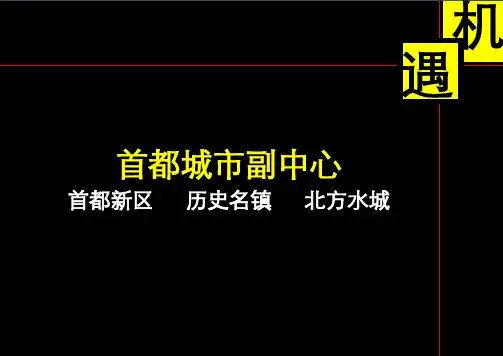 北京运河ONE项目共20页文档