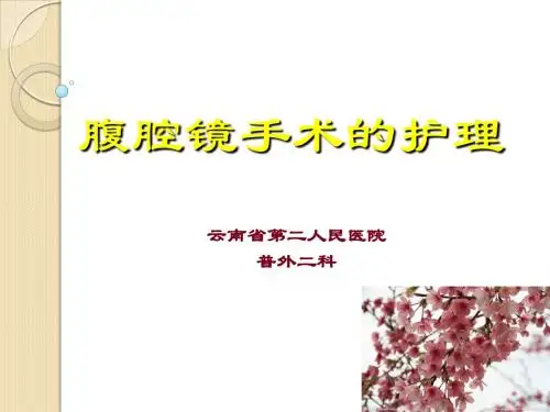 腹腔镜胆囊切除术