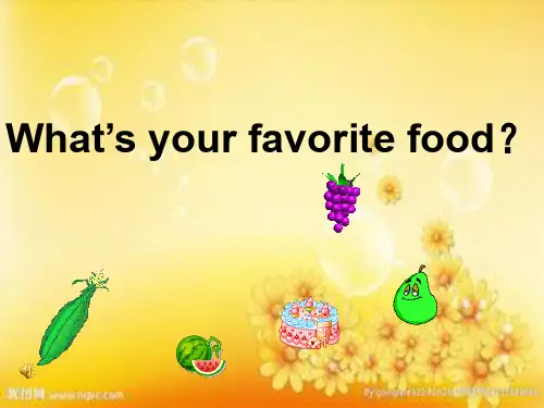 what27s your favorite food