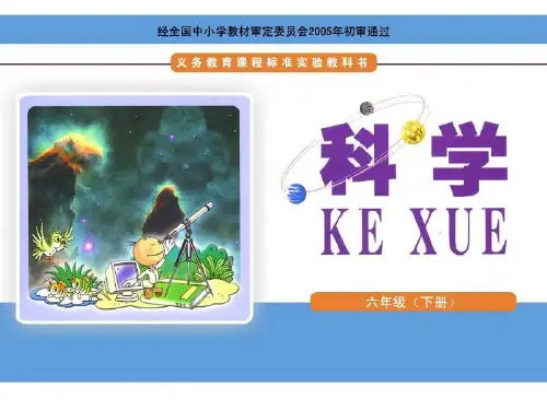 湘教版科学六下4_2确定我们的研究主题