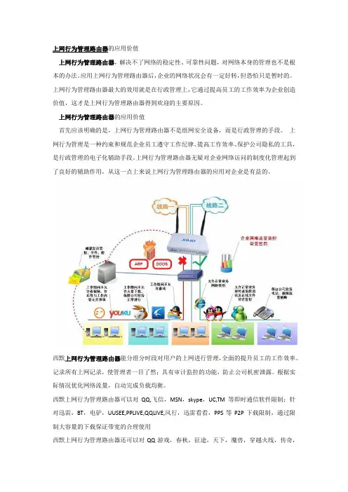 上网行为管理路由器的应用价值