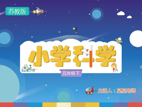 小学科学苏教版五年级下册4.1《认识常见岩石》教学PPT