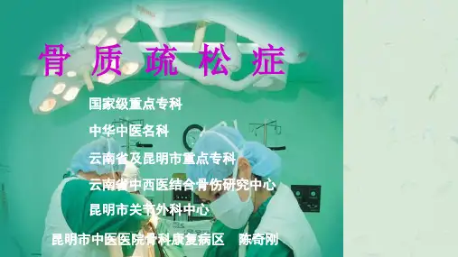 骨质疏松的诊疗课件