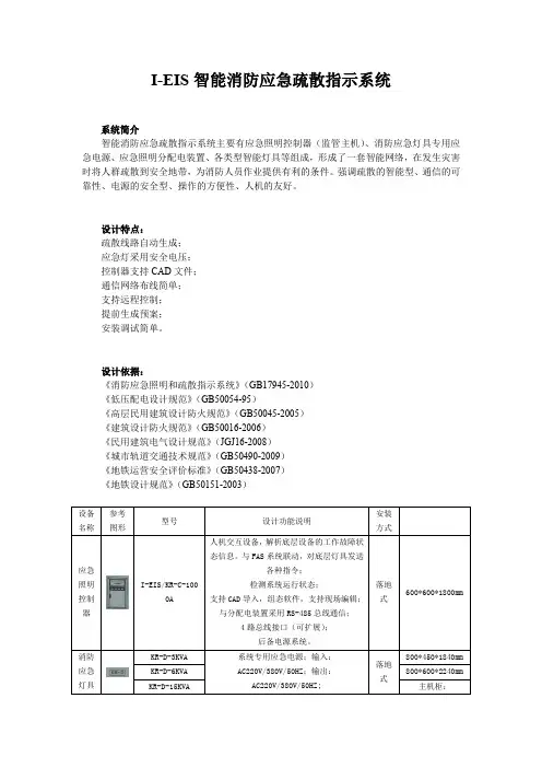 IEIS智能消防应急疏散指示系统