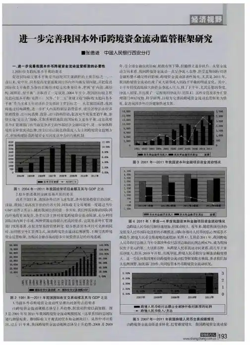 进一步完善我国本外币跨境资金流动监管框架研究