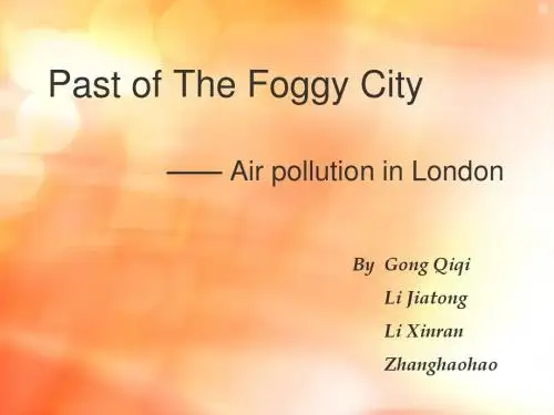 air pollution