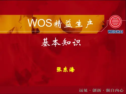 WOS精益讲座(张东海)