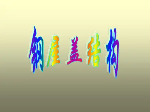 【土木建筑】钢屋盖结构