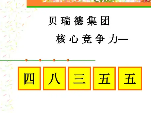 贝瑞德-核心竞争力