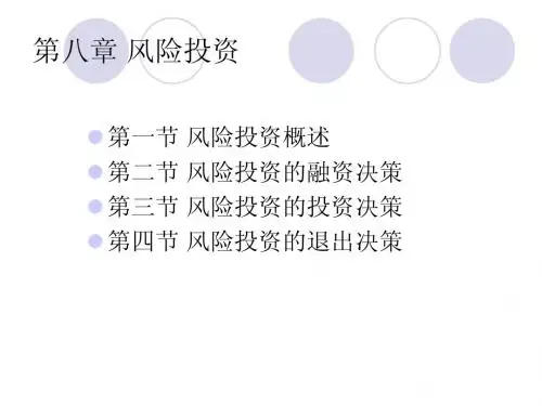 高级财务管理第8章