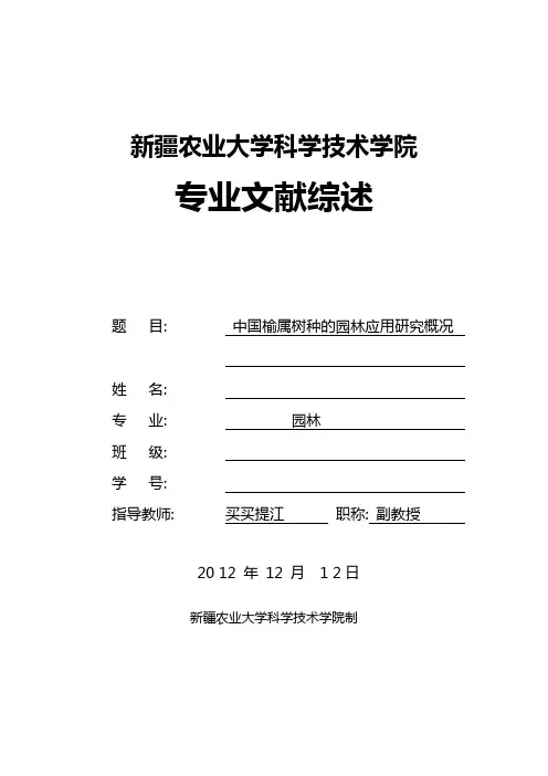 文献综述7