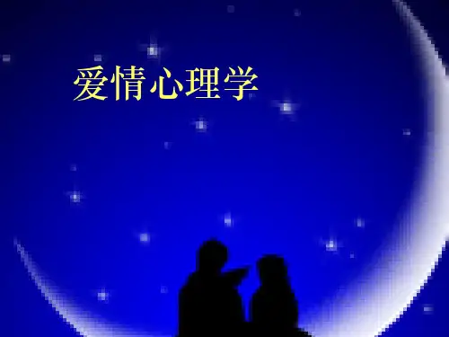 爱情心理学