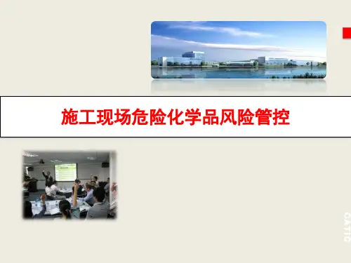 施工现场危险化学品风险管控1
