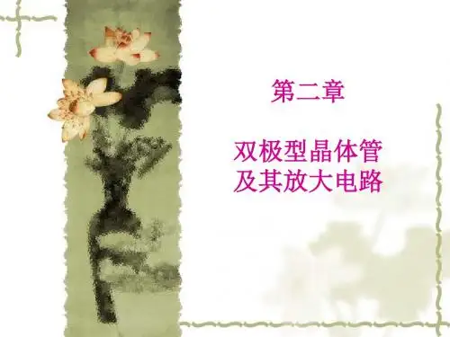模拟电子技术第二章1