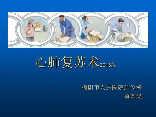 急诊科心肺复苏培训2015版