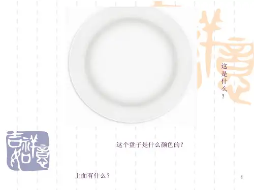 《美丽的盘子》ppt课件