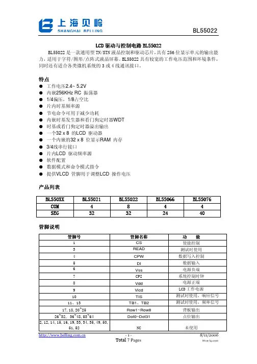BL55066中文资料