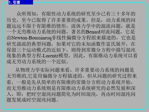 (完整版)无穷维动力系统
