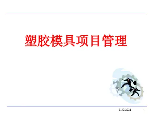 塑胶模具项目管理PPT课件
