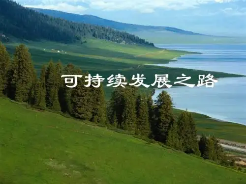 走可持续发展之路PPT人教版PPT课件.ppt