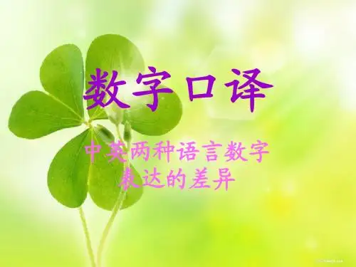 数字口译