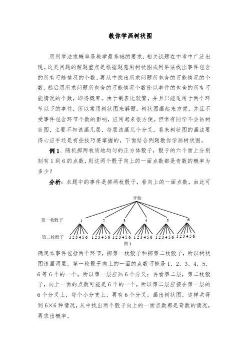 教你学画树状图 (1)