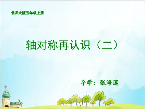五年级上册数学 轴对称再认识优秀PPT(二)北师大版2