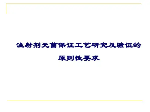无菌保证工艺