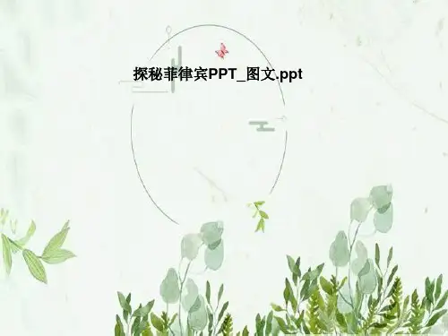 探秘菲律宾PPT_图文
