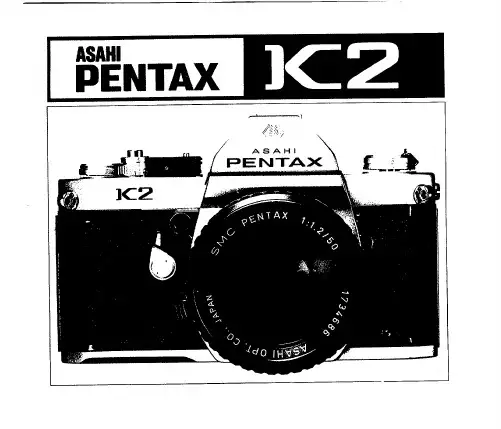 PENTAX K2英文使用说明书