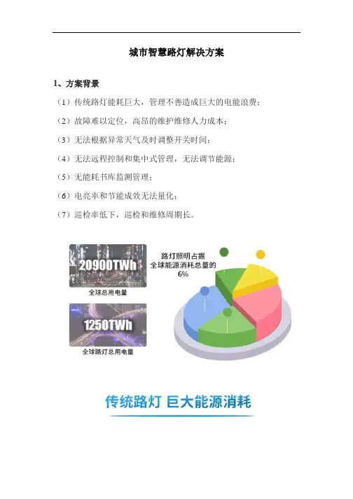 城市智慧路灯解决方案