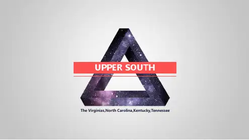 美国社会与文化课程PPT upper south