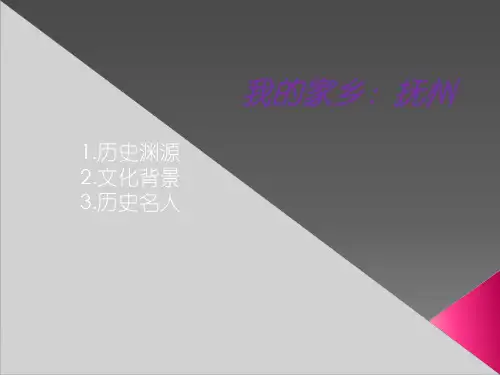 我的家乡：抚州(周志伟) 2