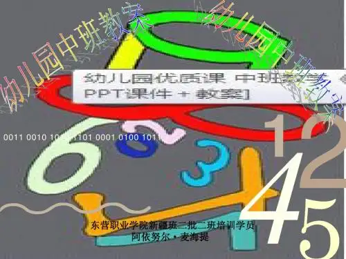 幼儿园中班教案