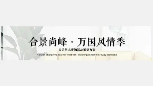 房地产营销策划-周末暖场活动策划方案