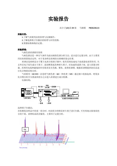 气质联用 2