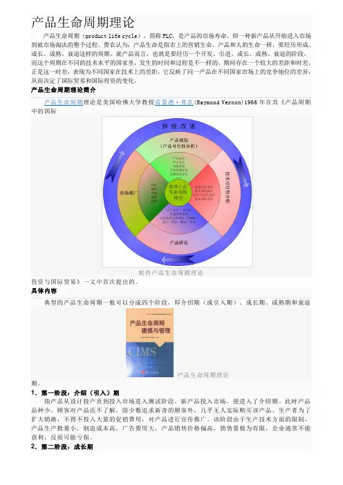 产品生命周期理论