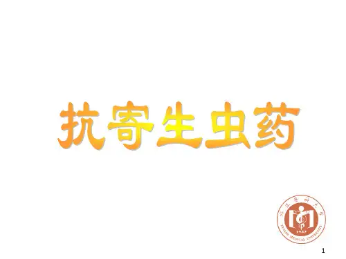 抗寄生虫药 PPT课件