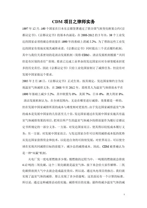 CDM项目介绍