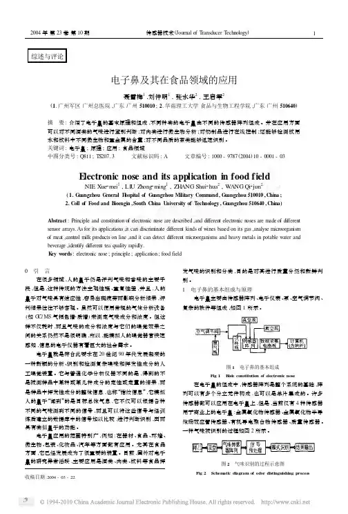 电子鼻及其在食品领域的应用