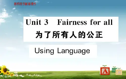人教版高中英语选修10课件：Unit 3 Using Language (共161张PPT)