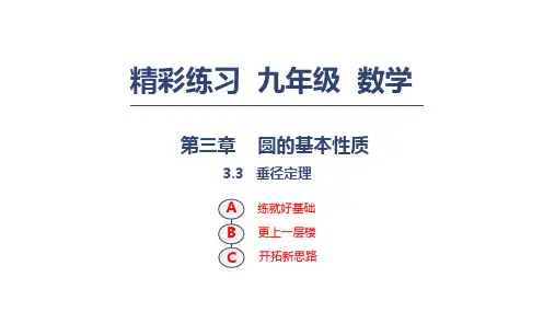 第三章  3.3  垂径定理1