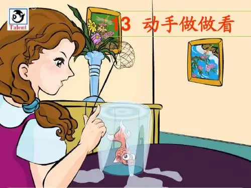 《动手做做看》公开课课件