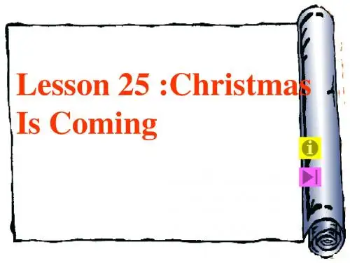 六年级英语上册课件(冀教版):_Unit_4_Lesson_25(6)