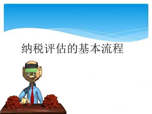 纳税评估的基本流程课件(PPT 43张)