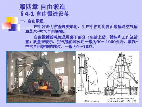 第四章自由锻造